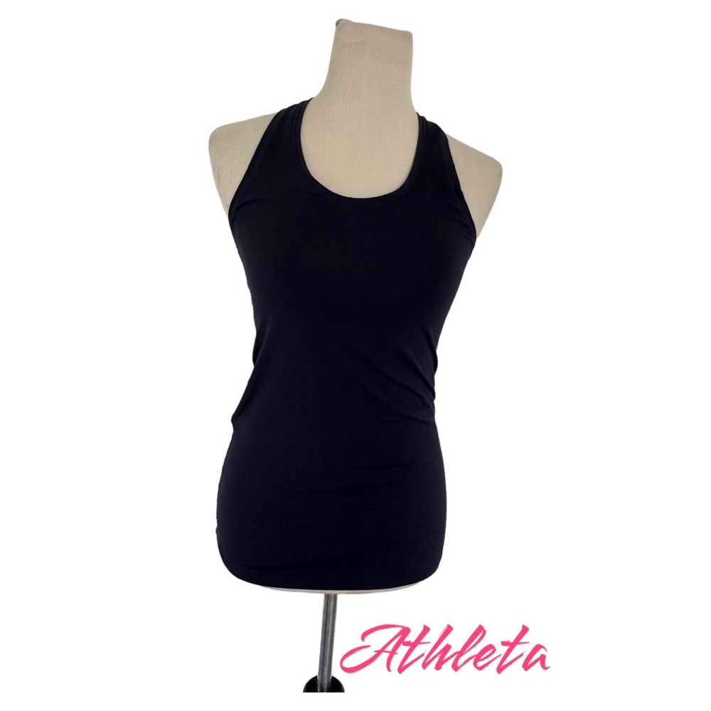Athleta navy blue tank tops size S